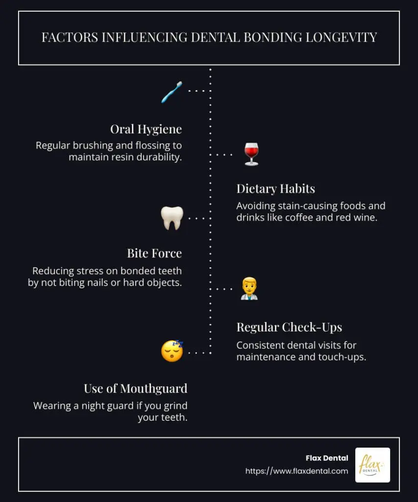 dental bonding how long does it last